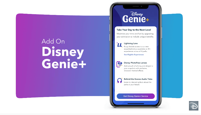 Disney Genie+ app