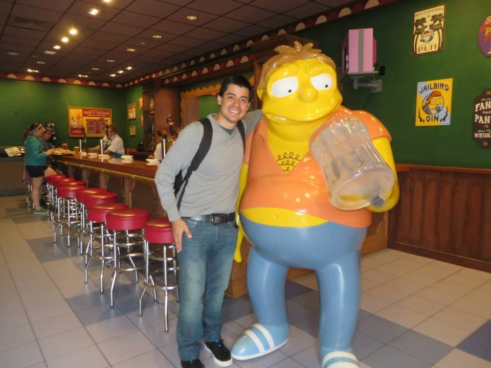 La tierra de los Simpsons en Universal Studios - barnie