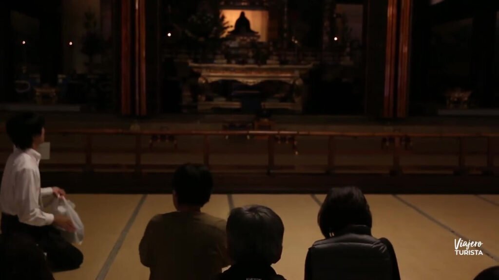 Interior de templo en Japon 